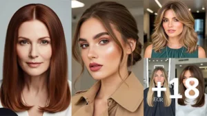 18 Medium-Length Hairstyles for Square Faces That Flatter