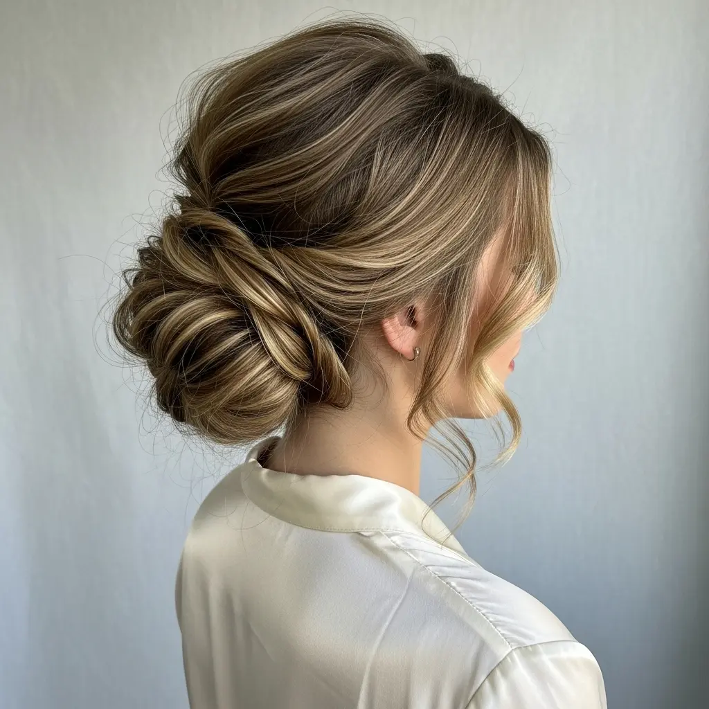 #10 Textured Loose Updo