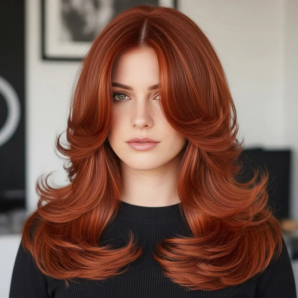 #12 Stunning Cut for Weighted Long Hair