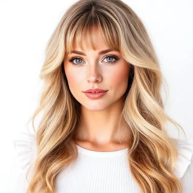 #14 Light Layers with Bangs