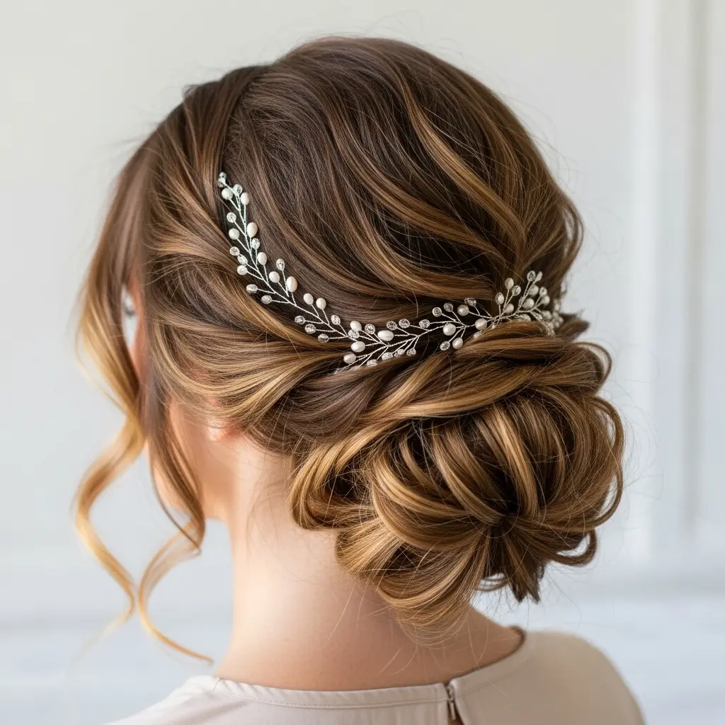 #19 Boho Chic Updo