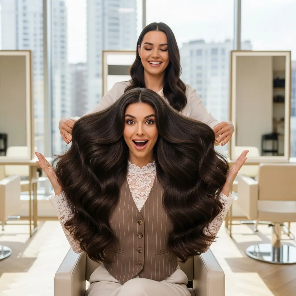 #2 Extra Long Voluminous Wavy Hair