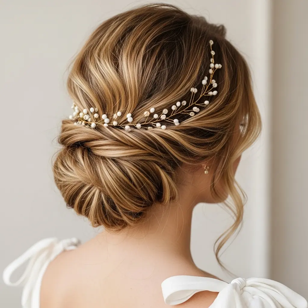 #20 Textured Side Bun