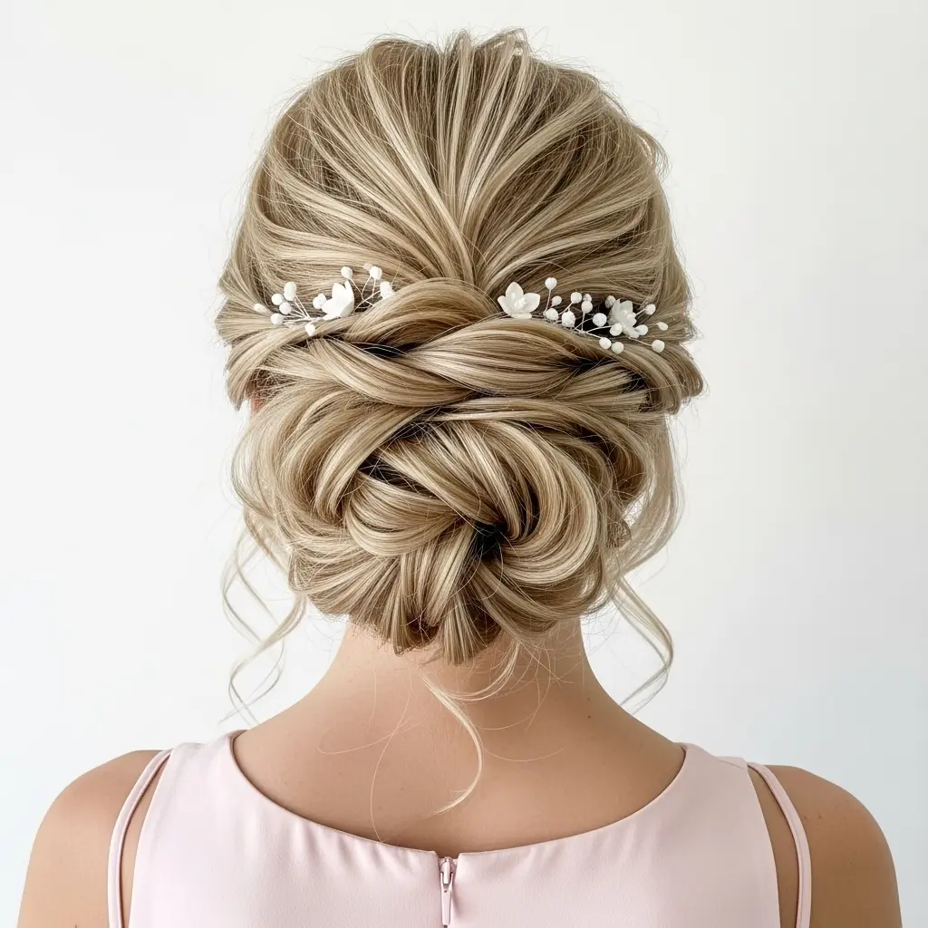 #21 Sophisticated Bohemian Updo