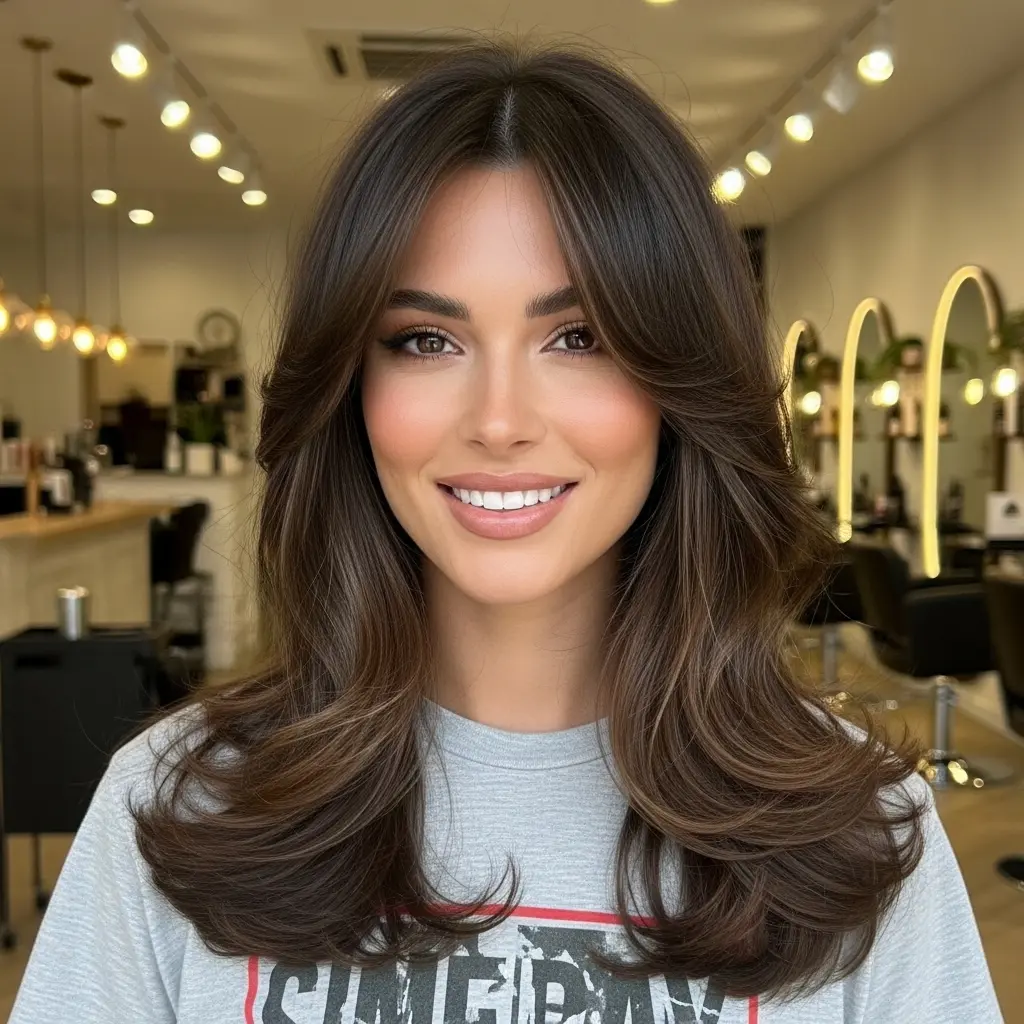 #4 Lovely Layered Long Hair