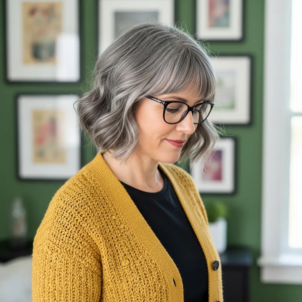 #7 Razor Cut with Natural Color