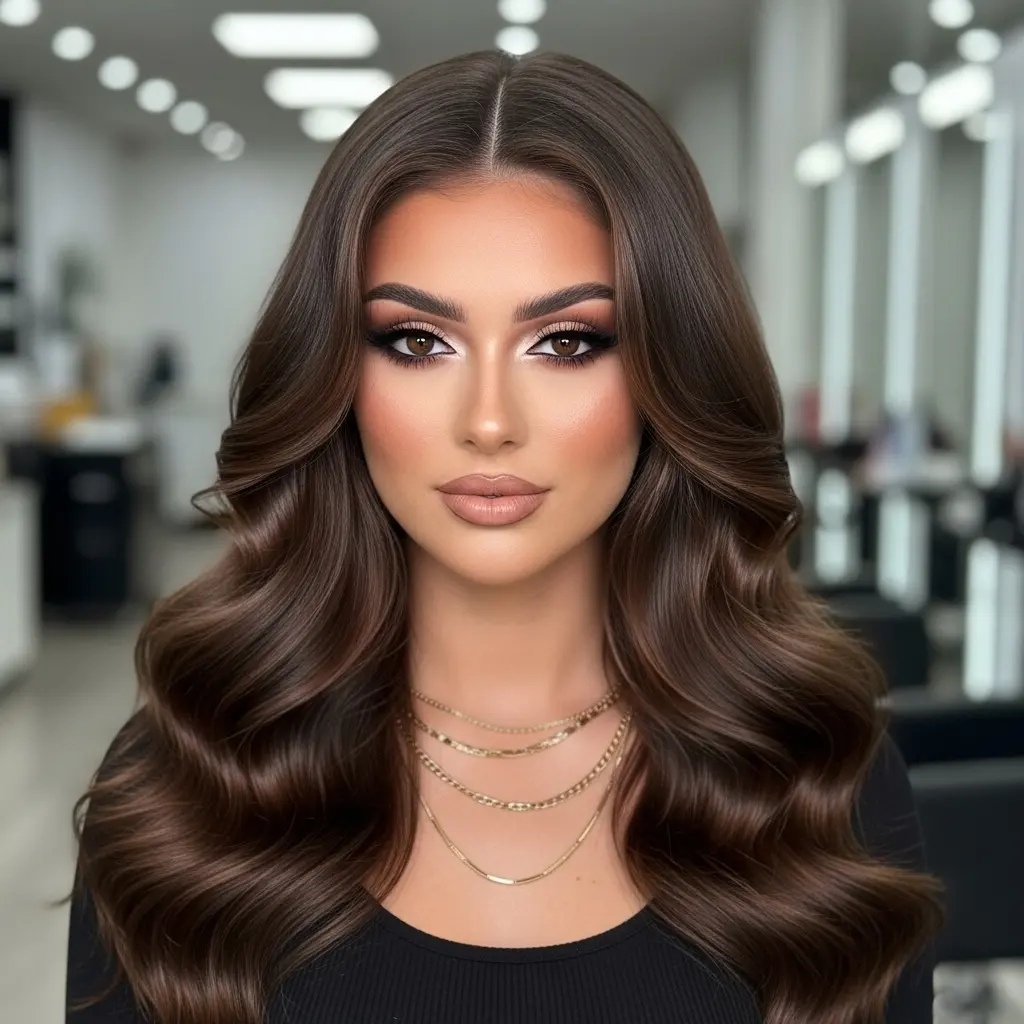 #8 Glamorous Deep Brunette