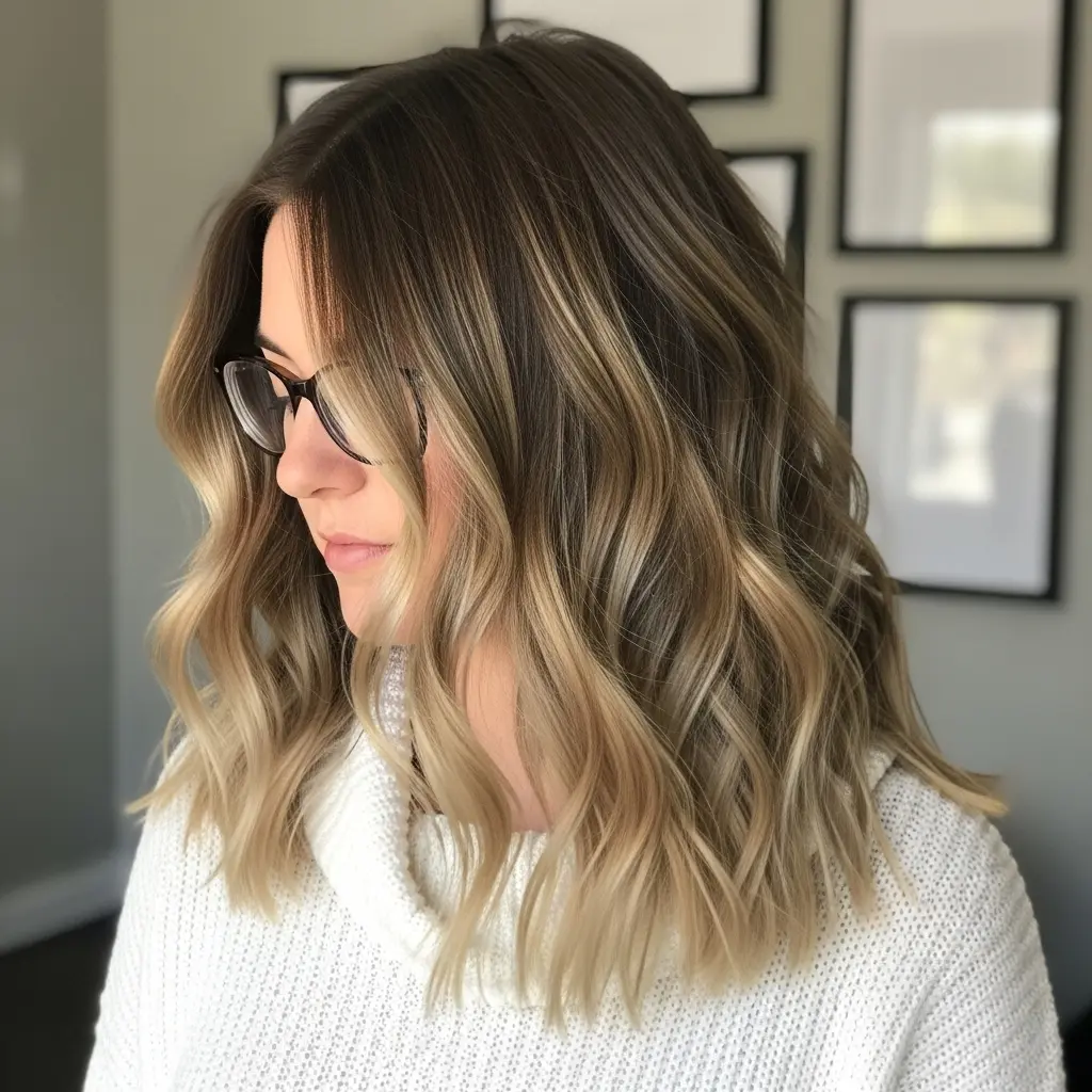 #9 Messy Wavy Textured Cut