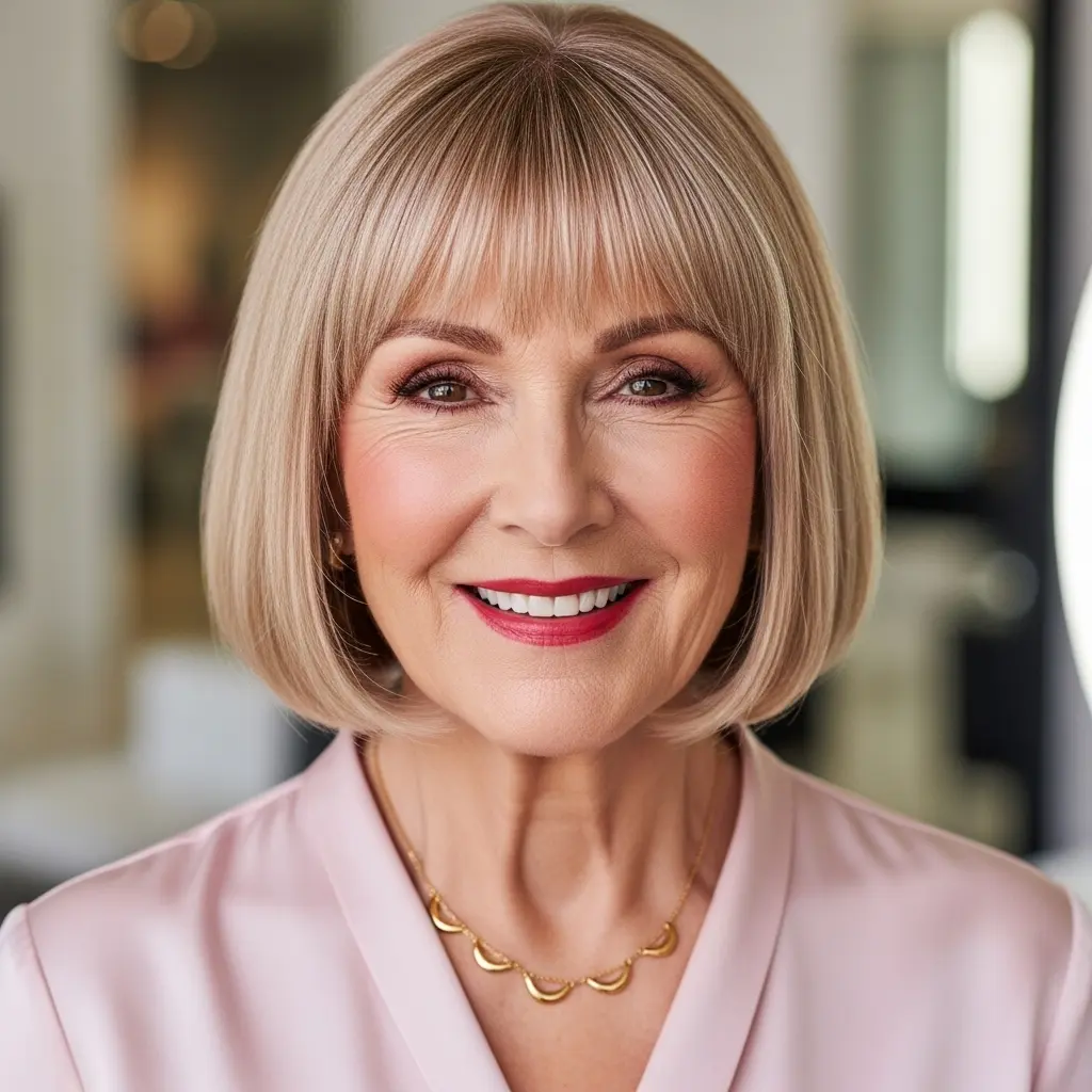 #1 Classic Bob with Contemporary Bangs