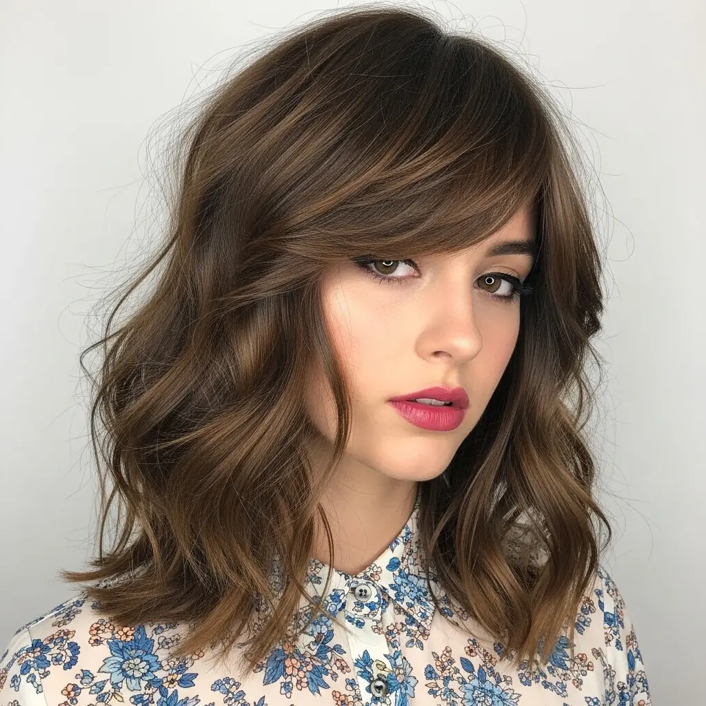 #11 Full Sweeping Long Fringe