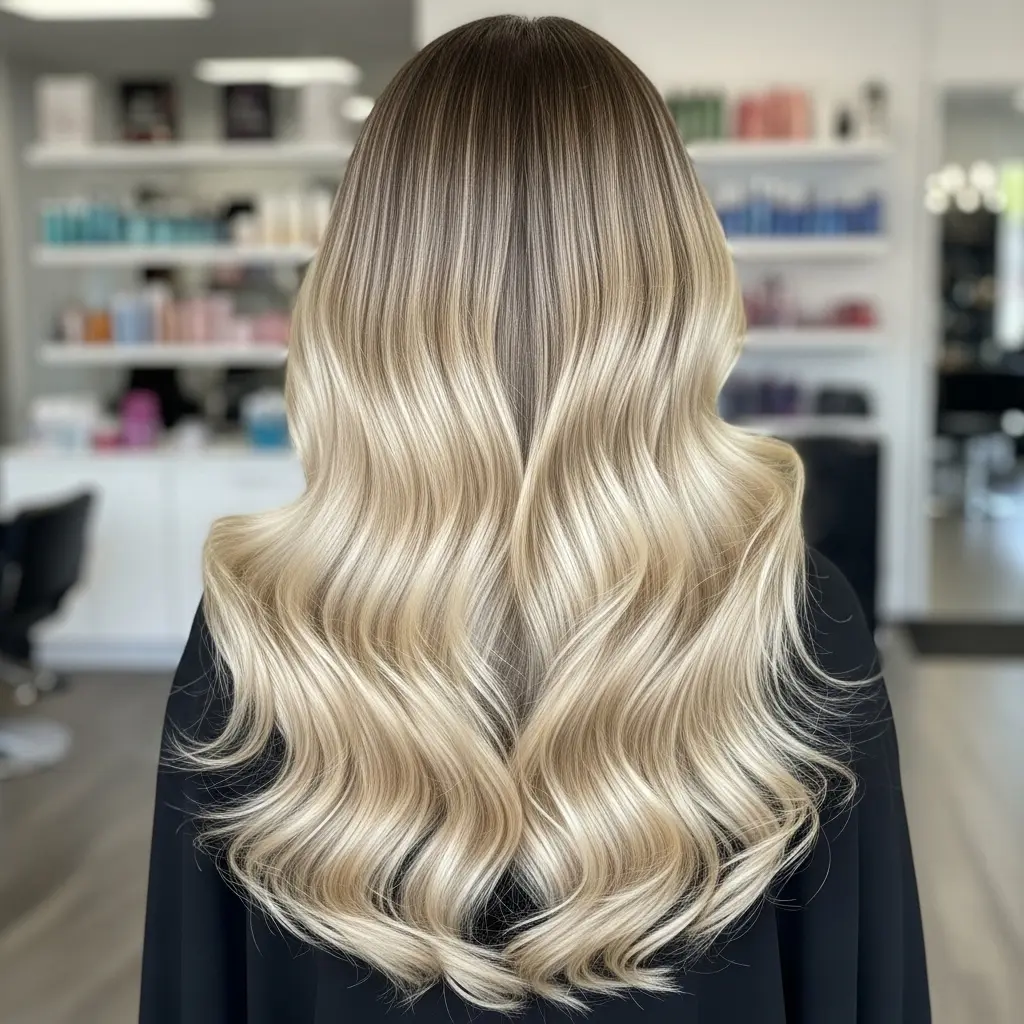 #13 Barbie Blonde with Root Shadow