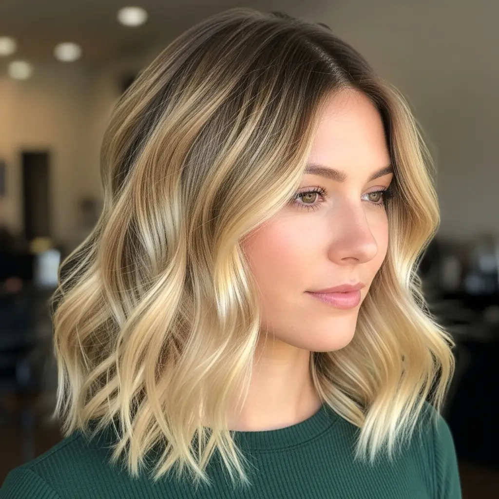 #9 Shoulder-Length Blonde Hair