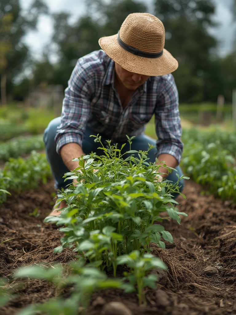Arugula growing stages