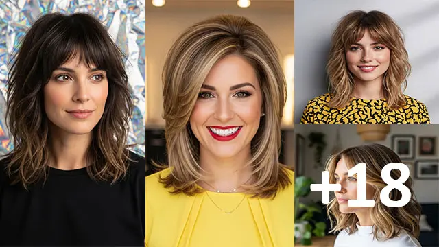18 Medium Shag Haircuts That Add Volume and Style