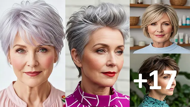 17 Flattering Short Choppy Haircuts for Women Over 60 to Try