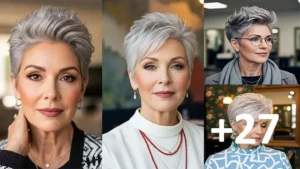 Short Spiky Haircuts for Women Over 60