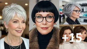 15 Short Haircuts for Older Women That Look Youthful