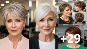 29 Long Pixie Cut Ideas for Older Women to Try