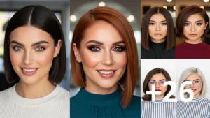 26 Blunt Cut Side Part Bob Haircuts to Try Now