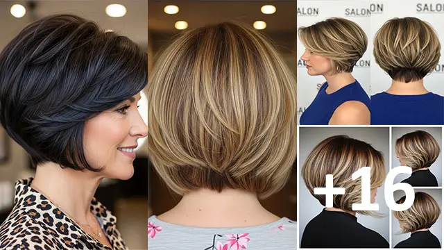 16 Stacked Bobs with An Undercut to Try This Year