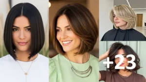 23 Chic Chin-Length Layered Bobs to Try Now