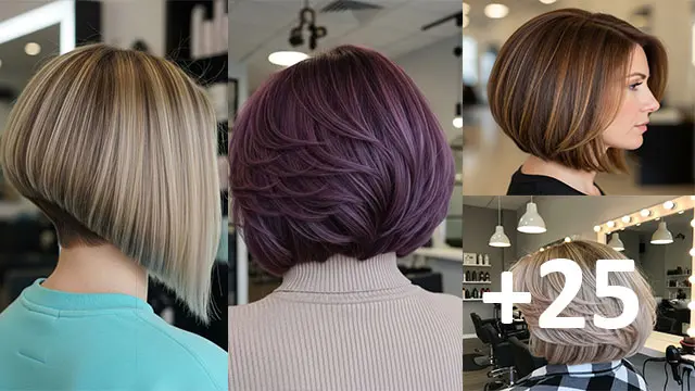 25 Stacked Wedge Haircuts for a Chic Modern Look