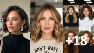 18 Textured Lob Haircuts Trending Right Now