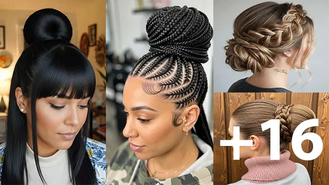 16 Braided Bun Hairstyle Ideas You'll Love Today