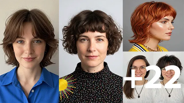 22 Jaw-Length Shag Haircuts You'll Want This Year