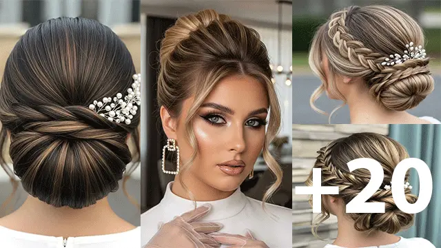 20 Wedding Updos That Will Make You Glow All Day