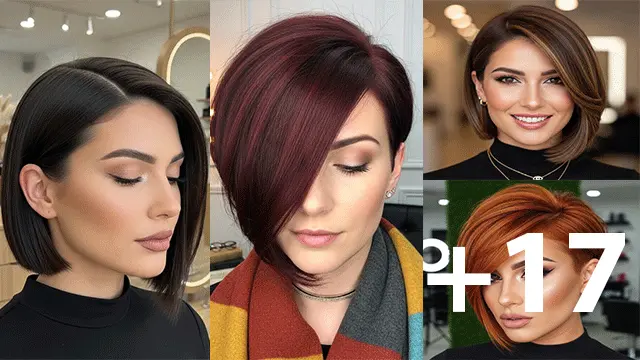 17 Short Angled Bob Haircuts You'll Love
