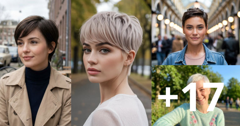 17 Pixie Cuts for Chubby Faces You'll Love This Year