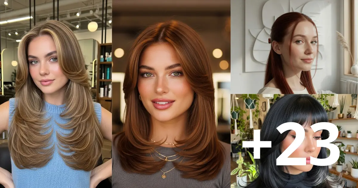 23 Trendy Face-Framing Ideas for Long Hair This Year