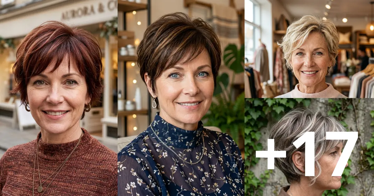 17 Pixie Shag Haircuts Women Over 50 That Look Amazing