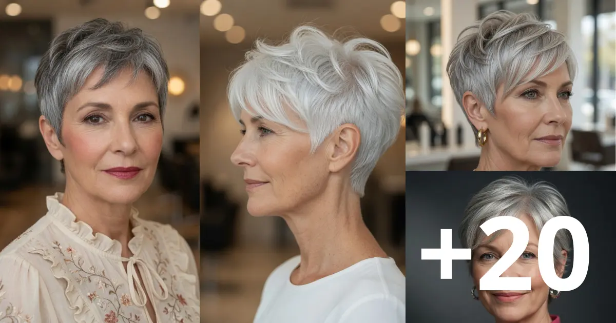 20 Pixie Haircuts for Women Over 60 That Look Amazing