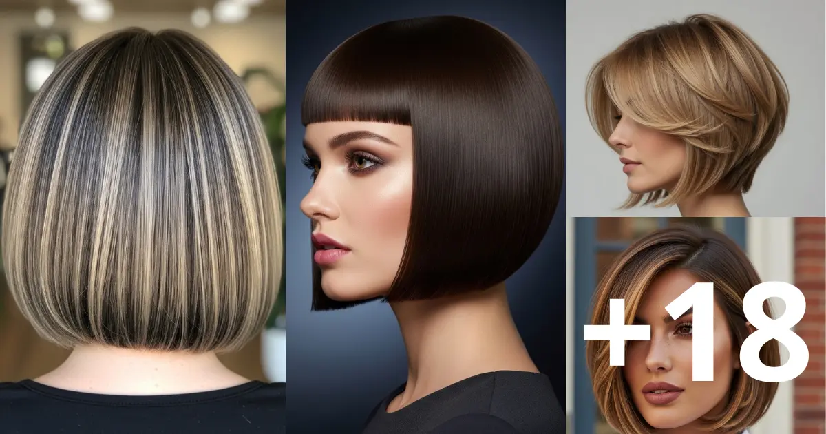 18 Stacked Bob Haircuts for a Fresh New Look