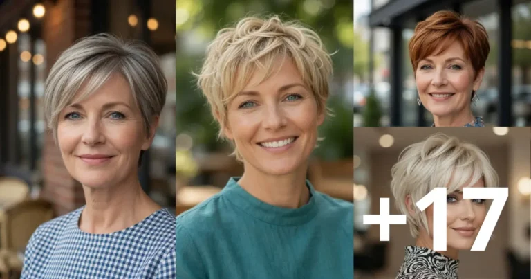 17 Long Pixie Cuts Women Over 50 You'll Love