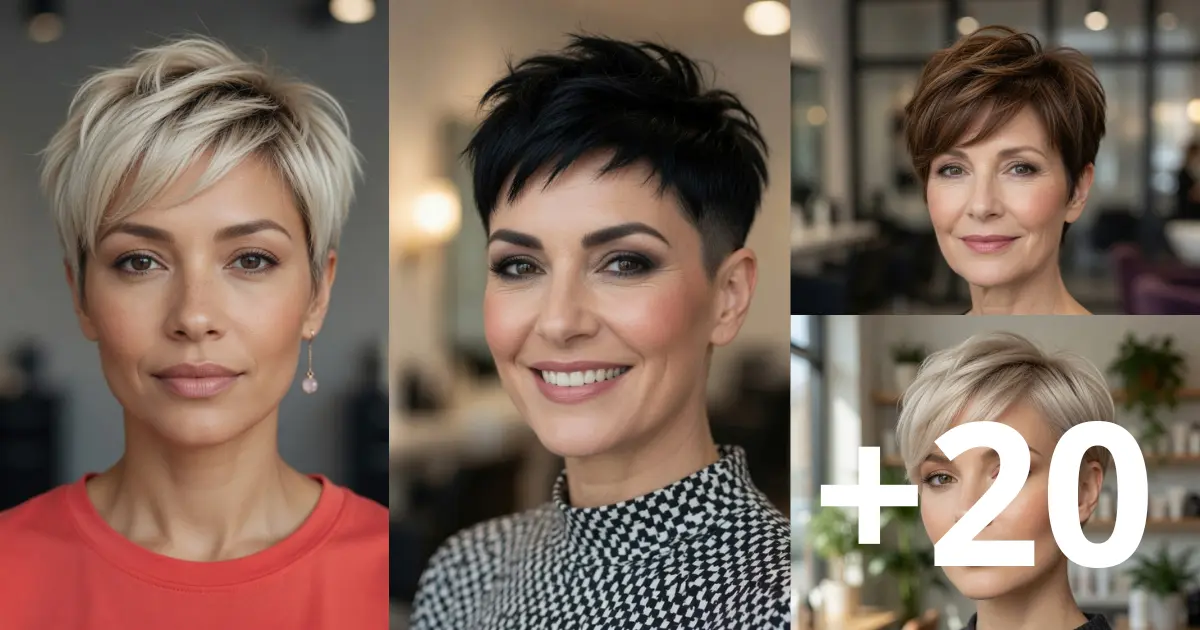 20 Pixie Cuts for Women Over 40 You'll Love This Year