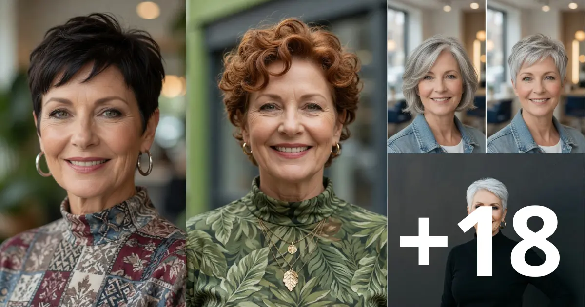 18 Pixie Haircuts for Women Over 70 You'll Love