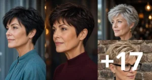 17 Choppy Pixie Styles for Women over 50 to Try