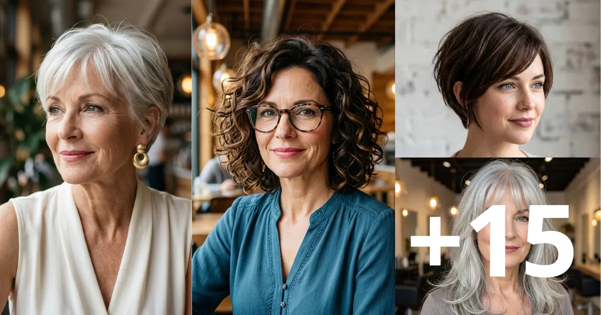 15 Easy Hairstyles for Older Women to Look Fresh and Chic
