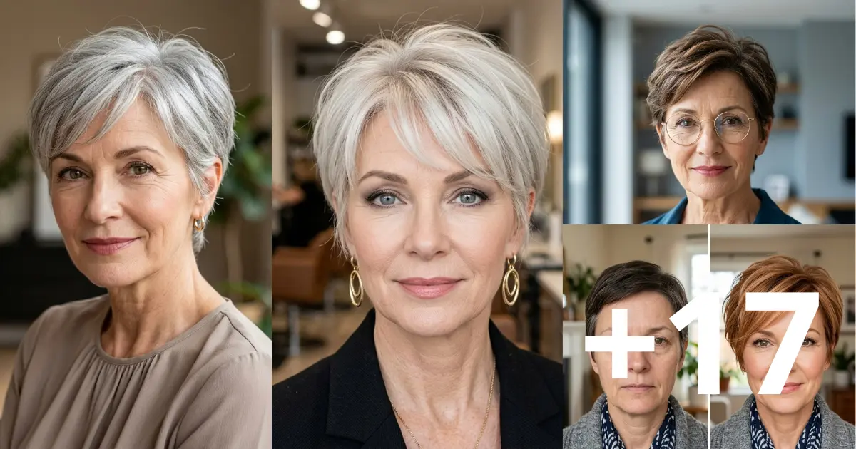 17 Volumizing Pixie Cuts for Women Over 50 with Fine & Thin Hair
